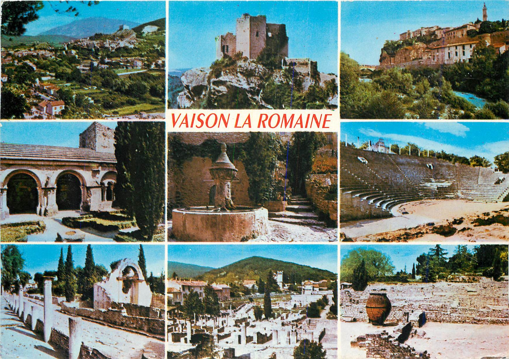 CPM Provence Souvenir de Vaison la Romaine Vaucluse 