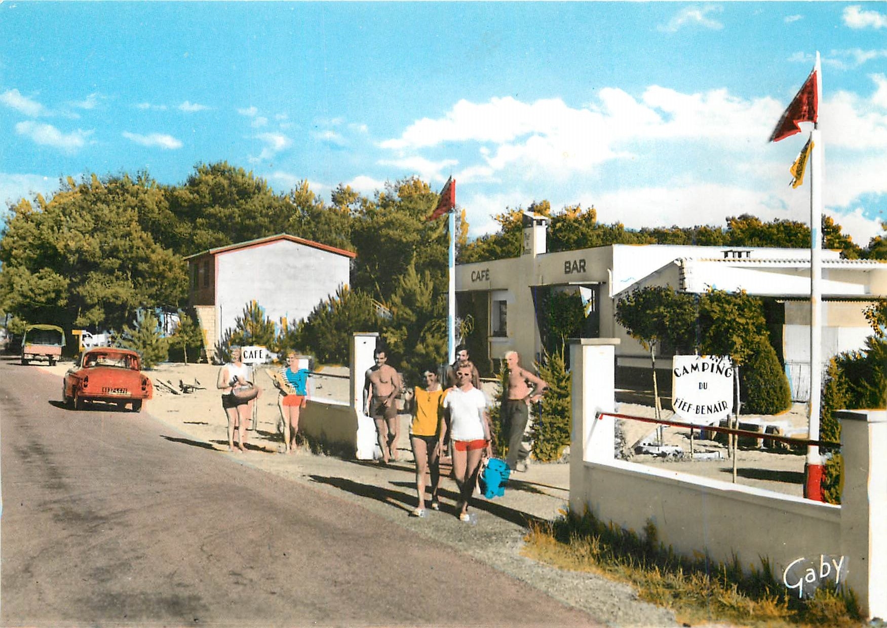 Café-Camping du 'Fief Benair' — Les Conches-de-Longeville (Vendée) — Éditions Gaby