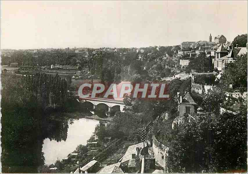 Poitiers (Vienne) — Vallée du Châin, Le Pont du Chemin de Fer, Les Coleaux de la Tranchée — J. TONATION, Éditeurs, N° 23105