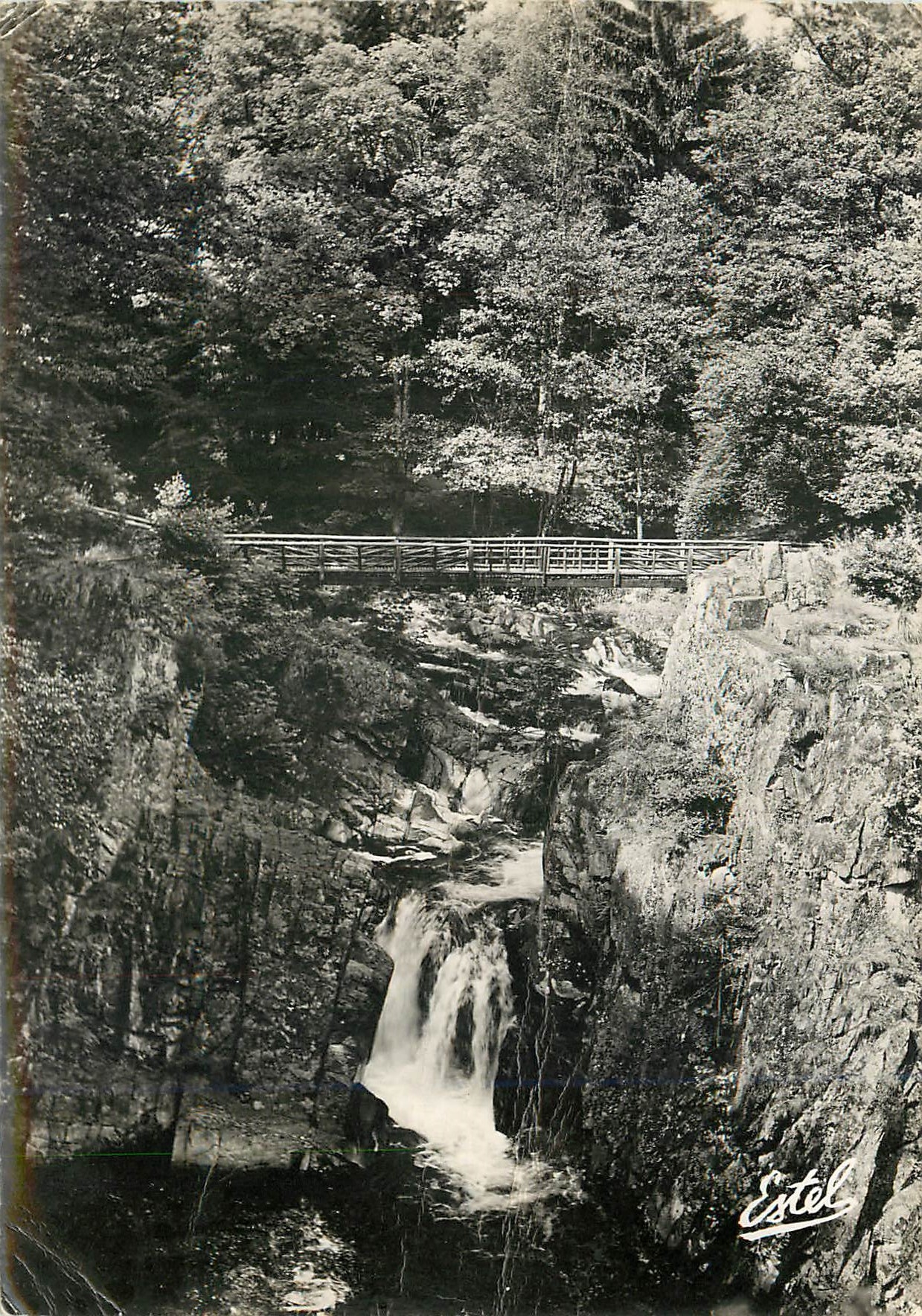 CPM Environs de Remiremont Cascade de Saint Anne 