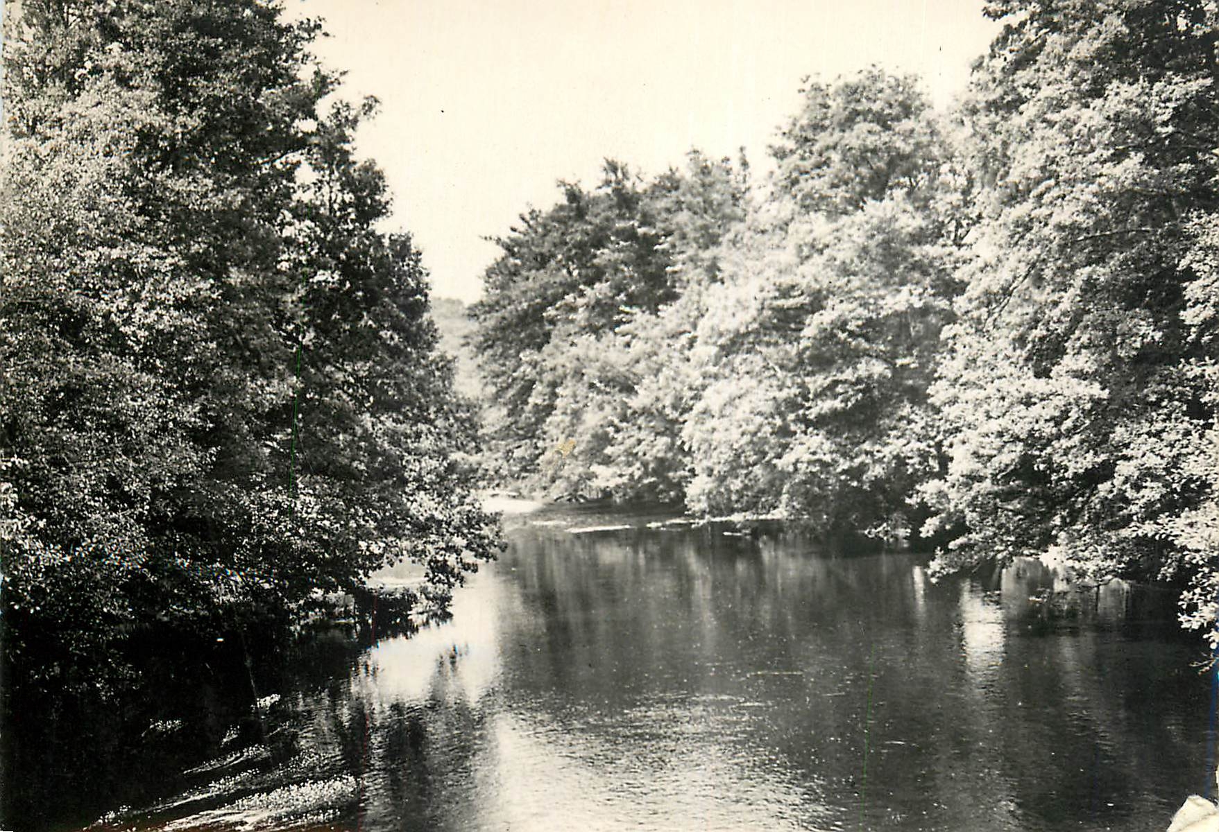 CPM Sermizelles Yonne La Cure prise du pont 