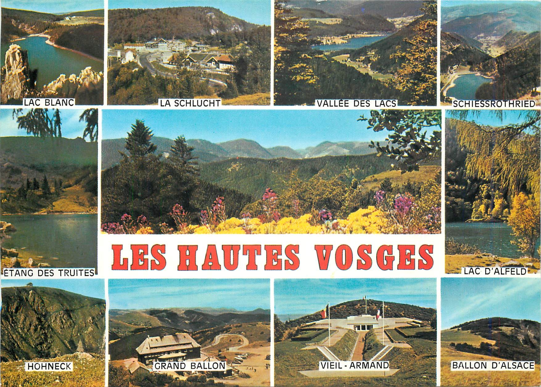CPM Les Hautes Vosges Lac Blanc La Schlucht Vallee des Lacs Schiessrothried 
