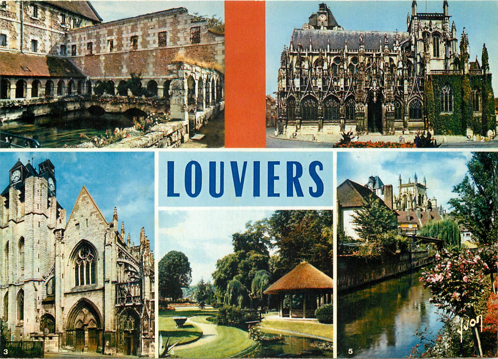 Louviers — Collage de monuments historiques — Éditions Jean-Jaures