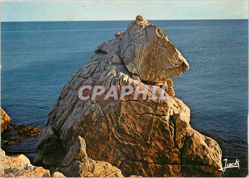 CPM Couleurs de Bretagne Le rocher de l'Ours 