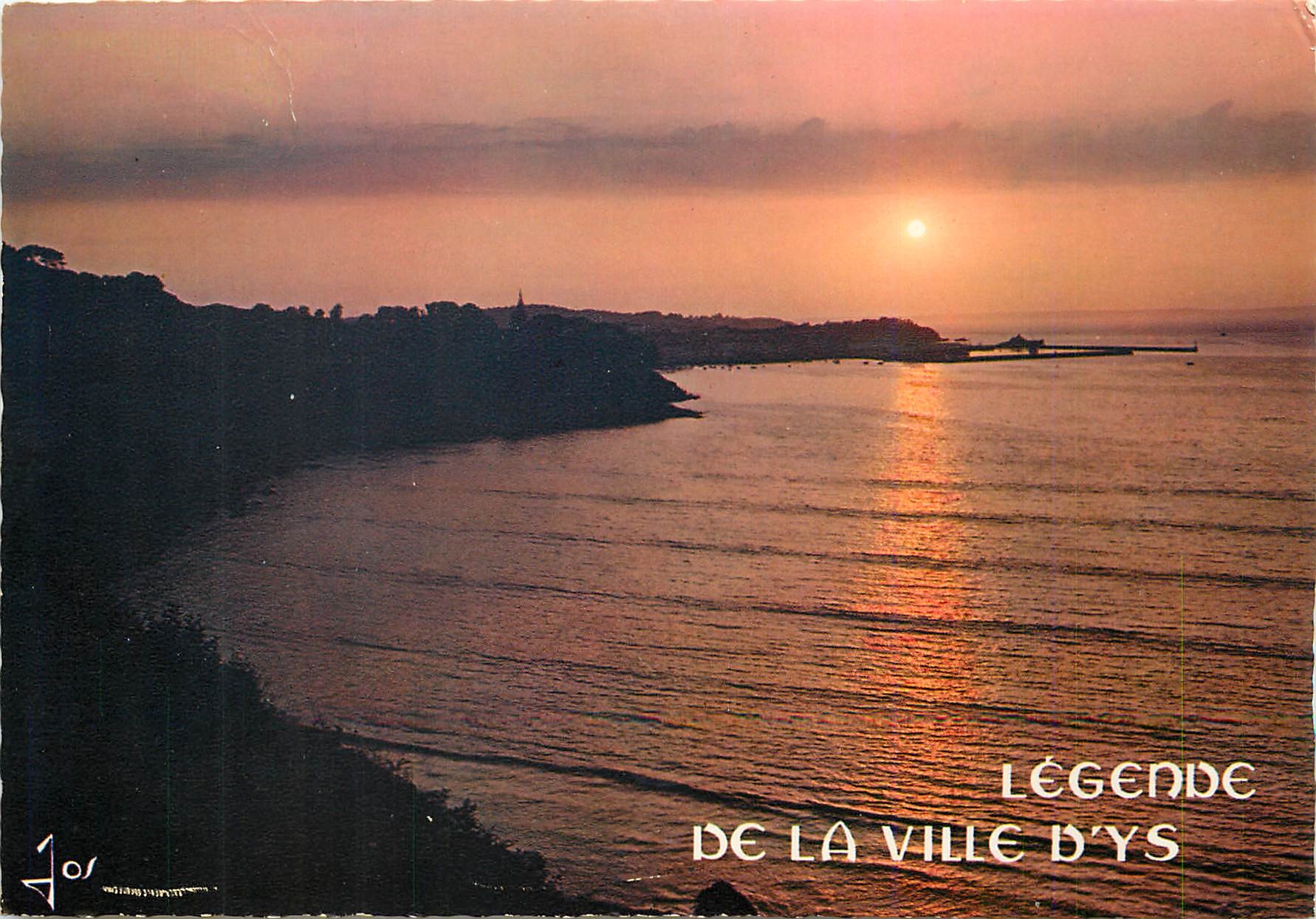 CPM La Bretagne en Couleurs Legende de la Ville d'ys 
