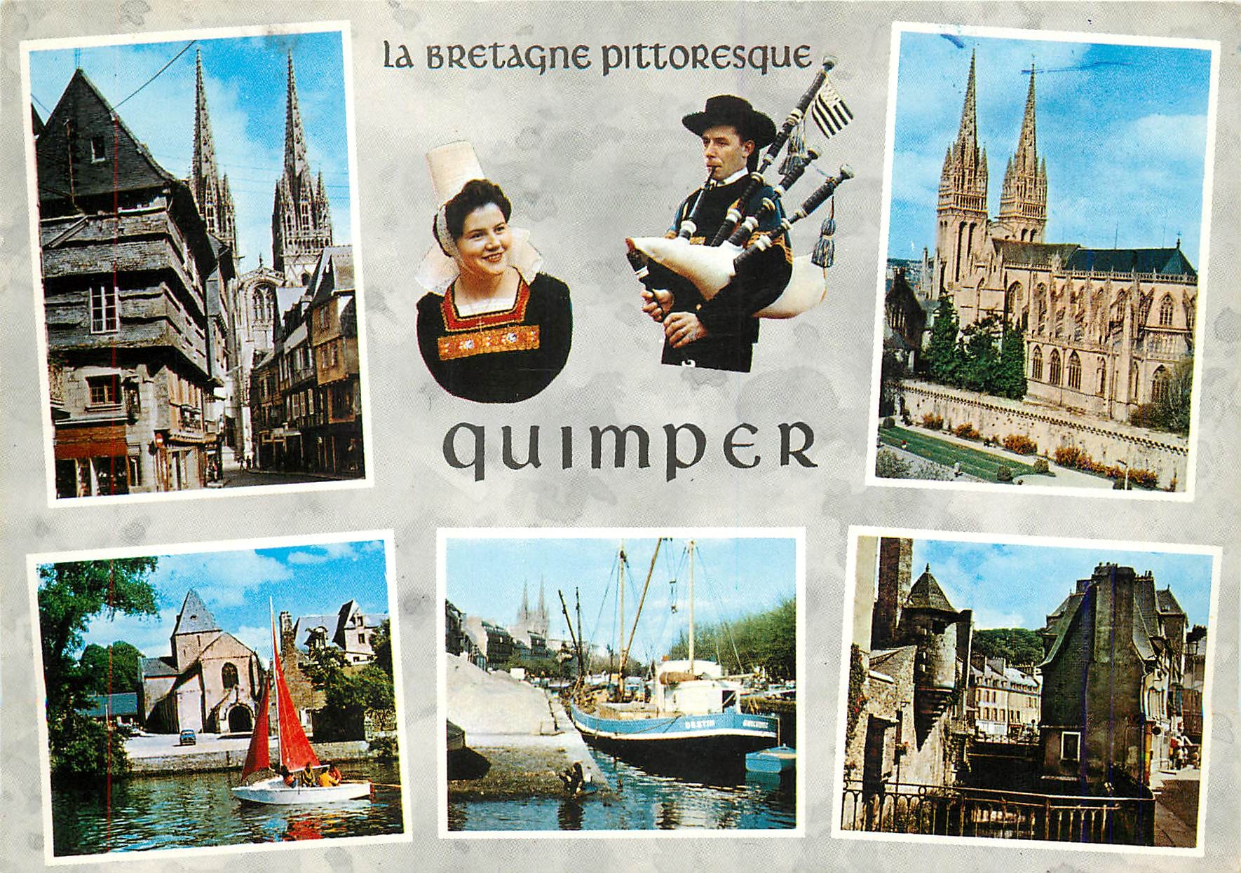 CPM La Bretagne Pittoresque Quimper 