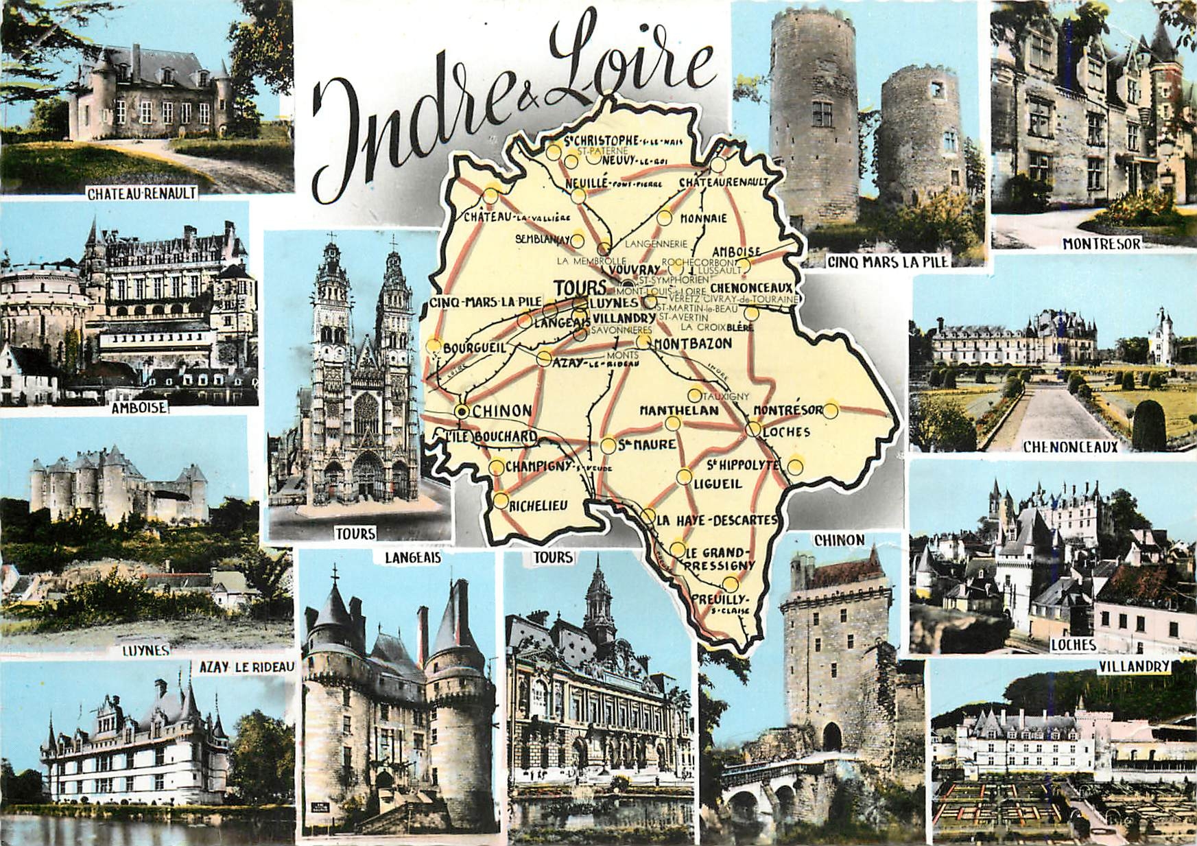 CPM Indre et Loire Prefecture Tours Sous Prefecture Chinon Loches 