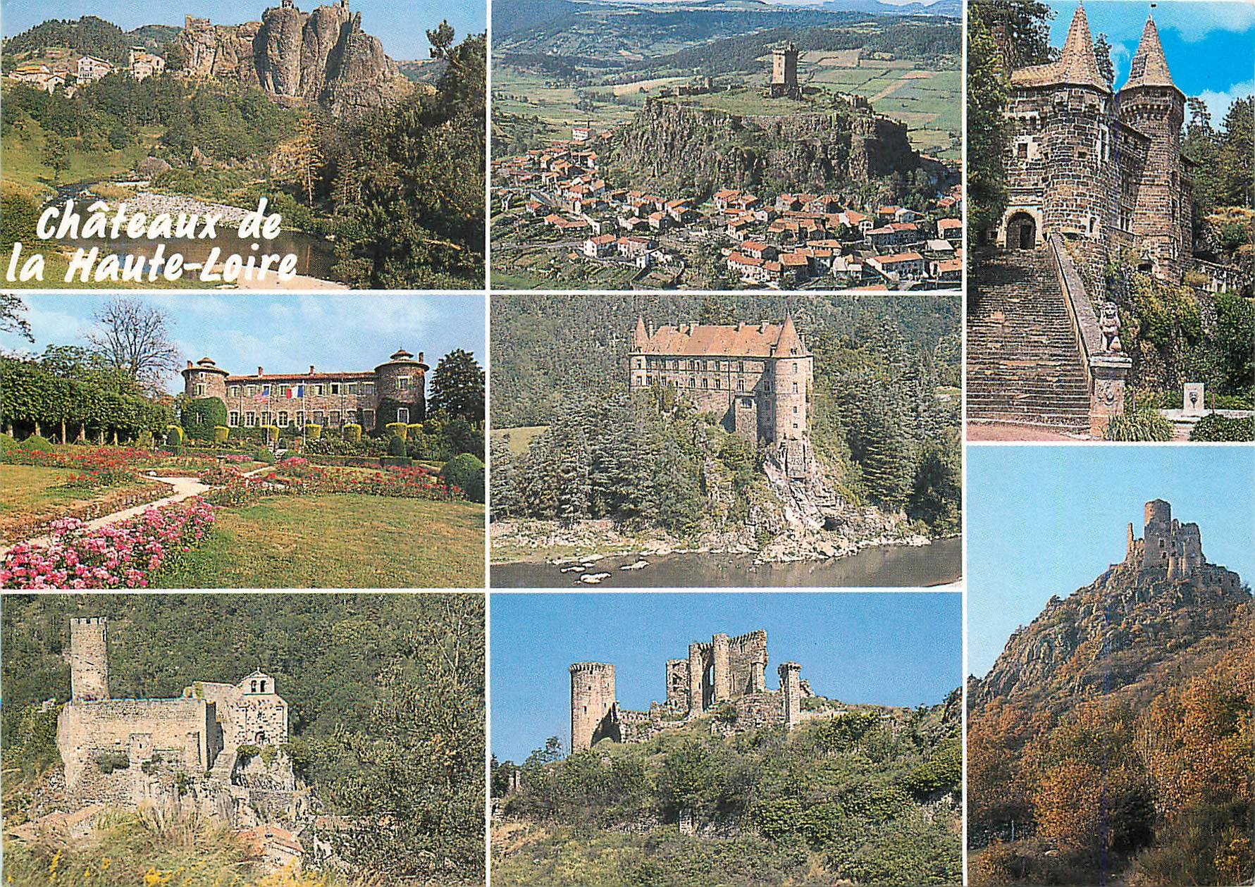 CPM Chateaux de la Haute Loire Arlempdes Polignac La Rochelambert 