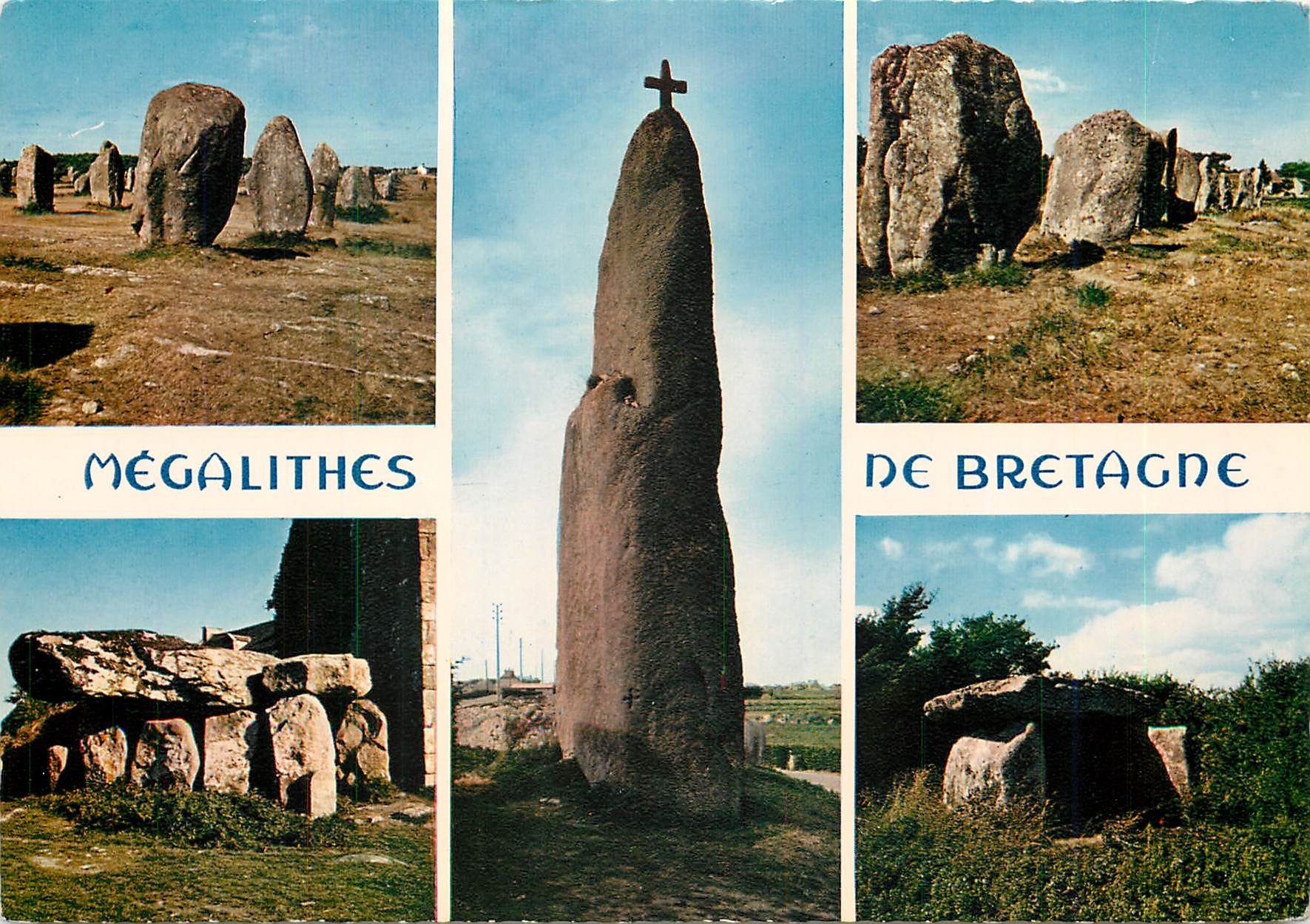 CPM Megalithes de Bretagne Principaux Dolmens et Menhirs de Bretagne 