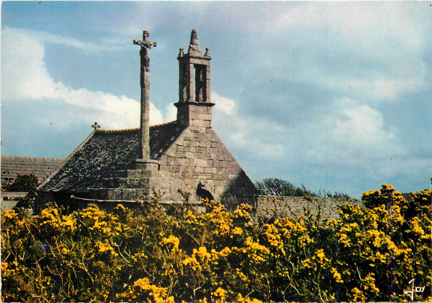 CPM La Bretagne en Couleurs Chapelle sur la lande bretonne 
