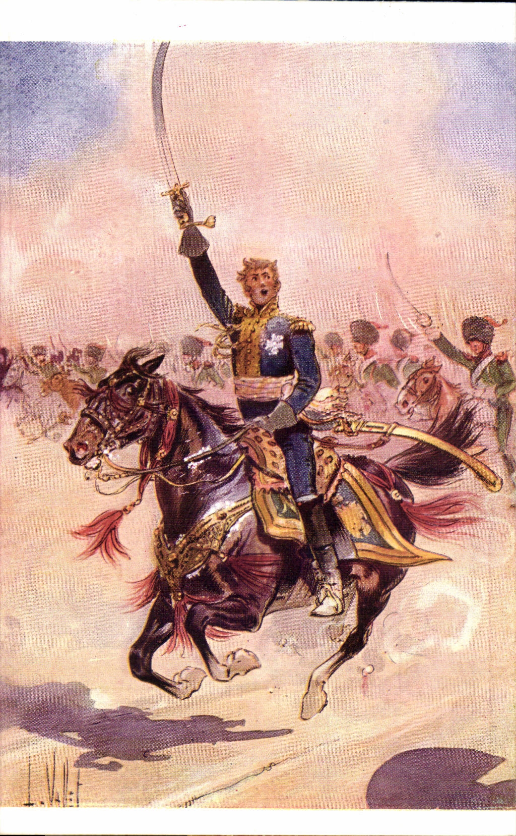 CPA Rapp Jean Alsacien ne a Colmar 16erme regiment a cheval aide de camp Bonaparte Mort en 1821