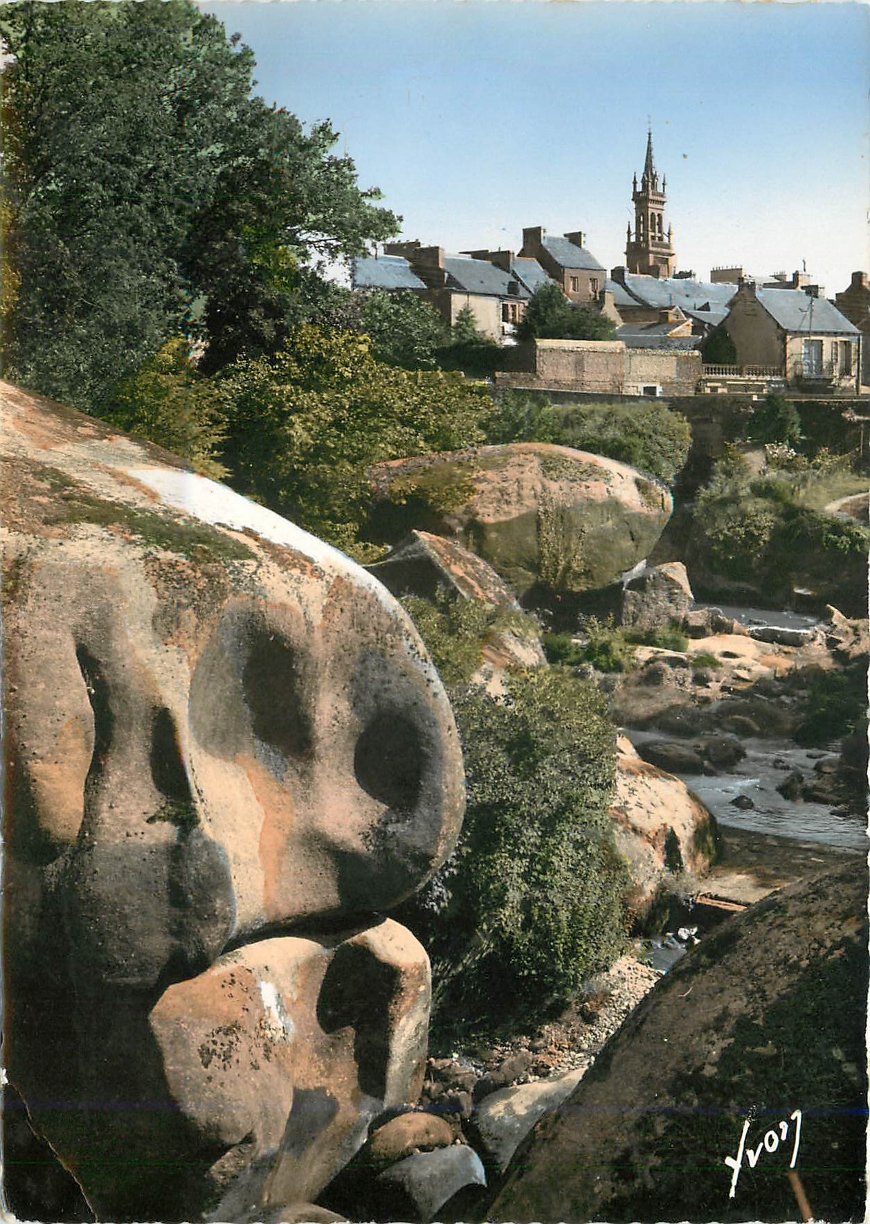 CPM Huelgoat Finistere Le Chaos du Moulin 