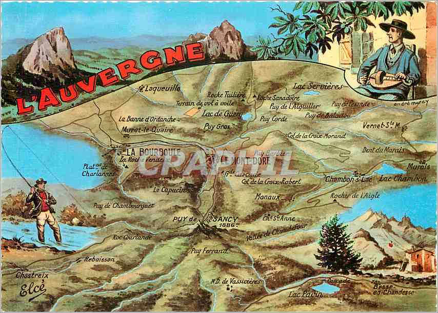 CPM L'Auvergne 