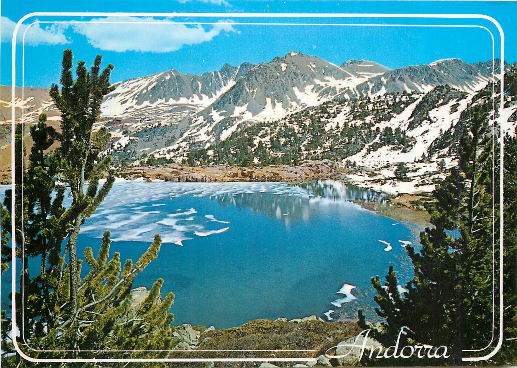 CPM Valls d'Andorra Lac grande des Pessons 