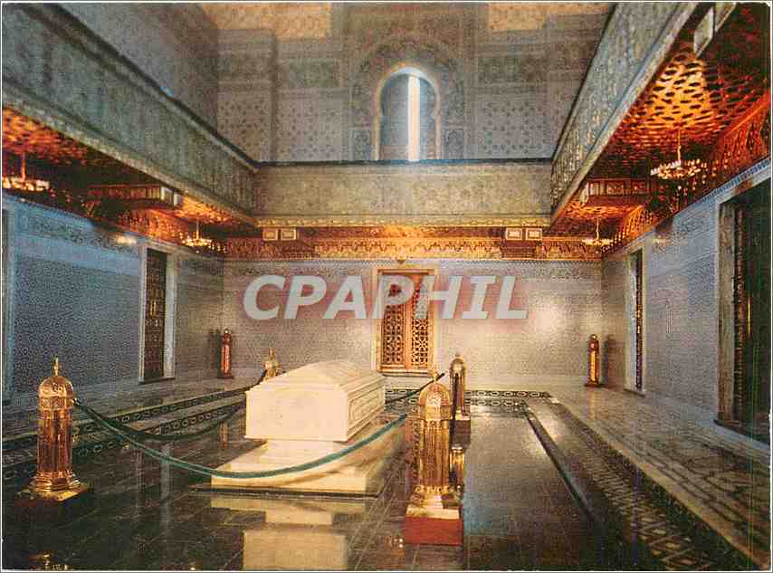 CPM Rabat Le Mausolee Mohammed V Tombeau de SM Mohammed V 