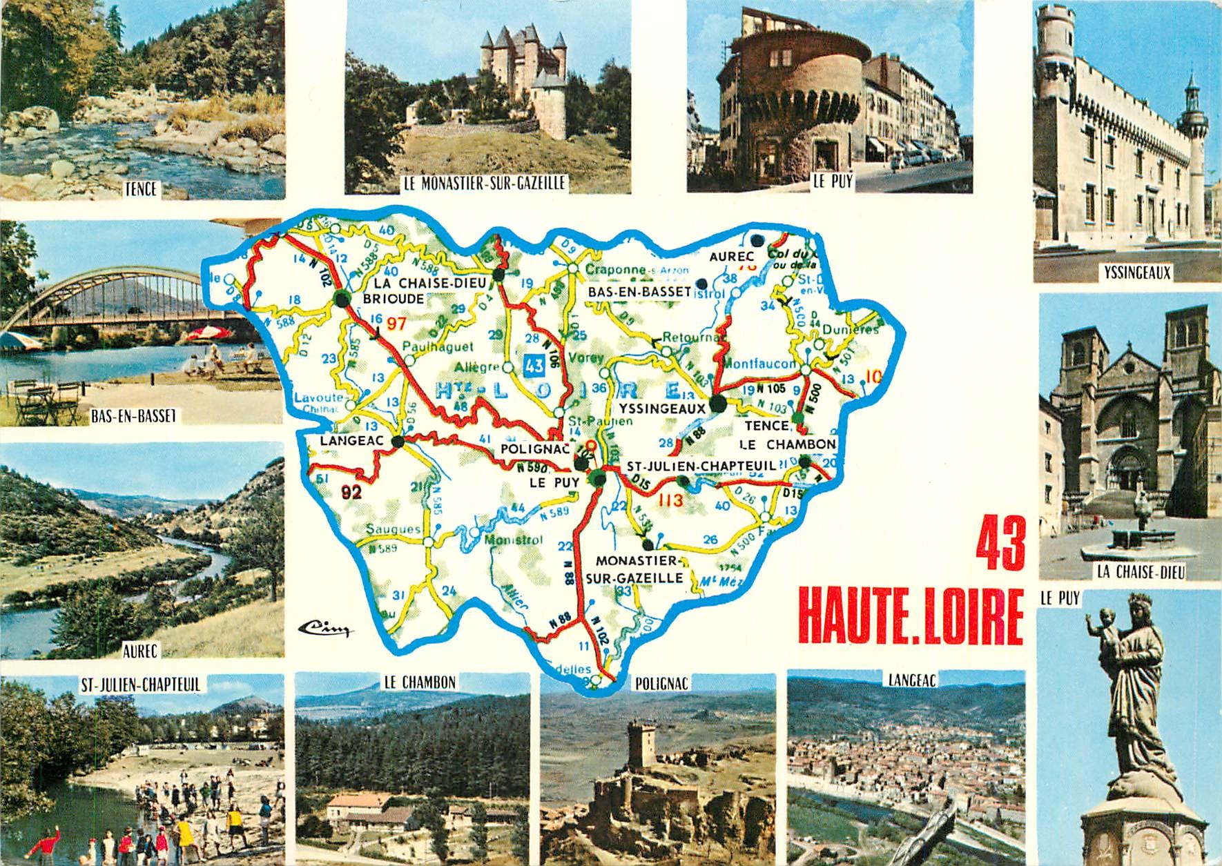 CPM Haute Loire Prefecture Le Puy Sous Prefecture Brioude Issingeaux 