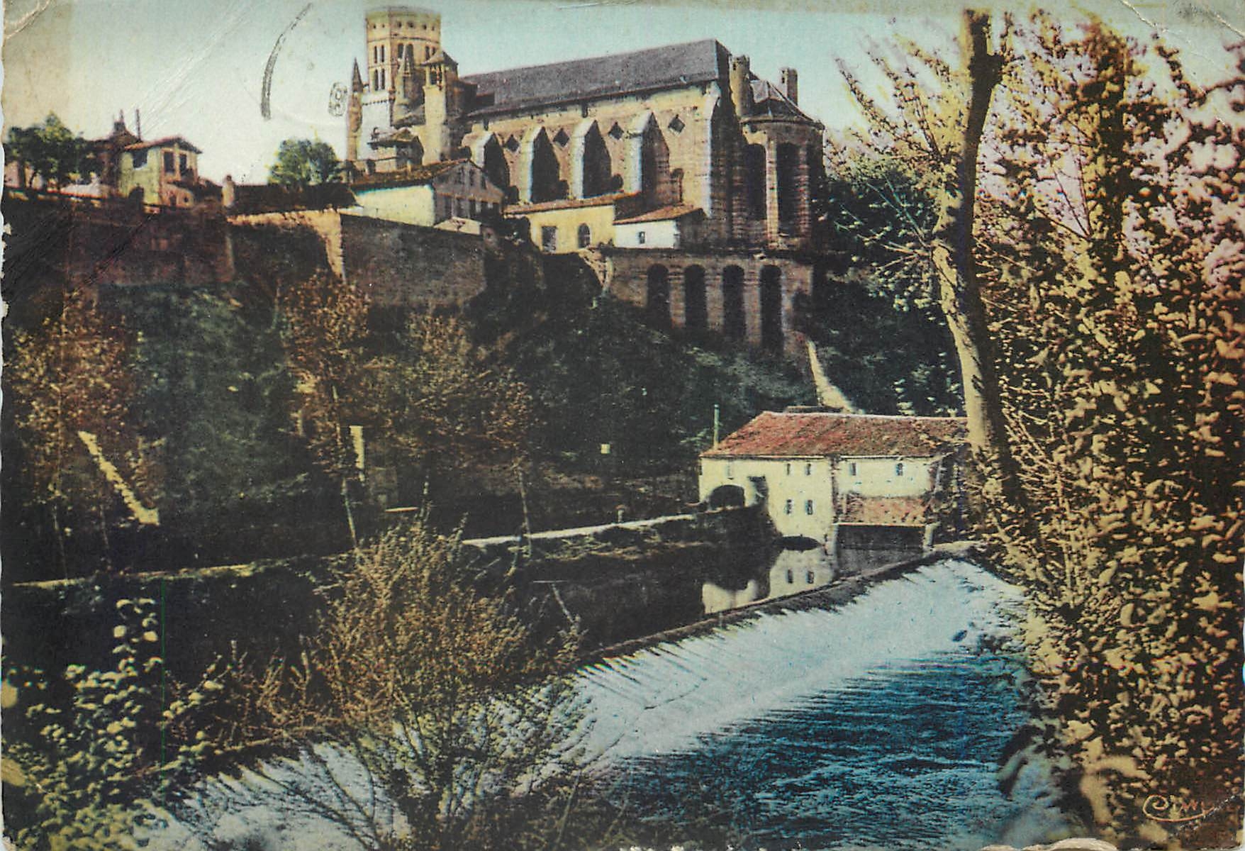 CPM Lavaur Tarn La Cathedrale St Alain Cote Sud 