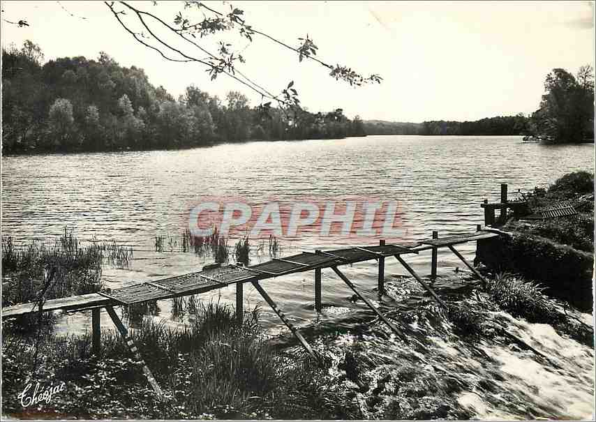 CPM Environs de Nantiat Haute Vienne Etang de Tricherie 