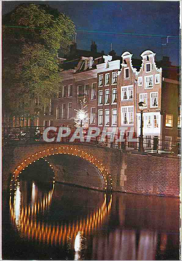 CPM Amsterdam Holland Keizersgracht with old gables 