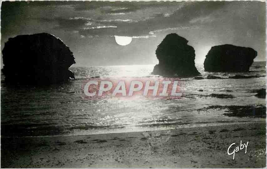 Les Pinneaux au Crépuscule — Sion-sur-l'Océan (Vendée) — Éditions « Caby »