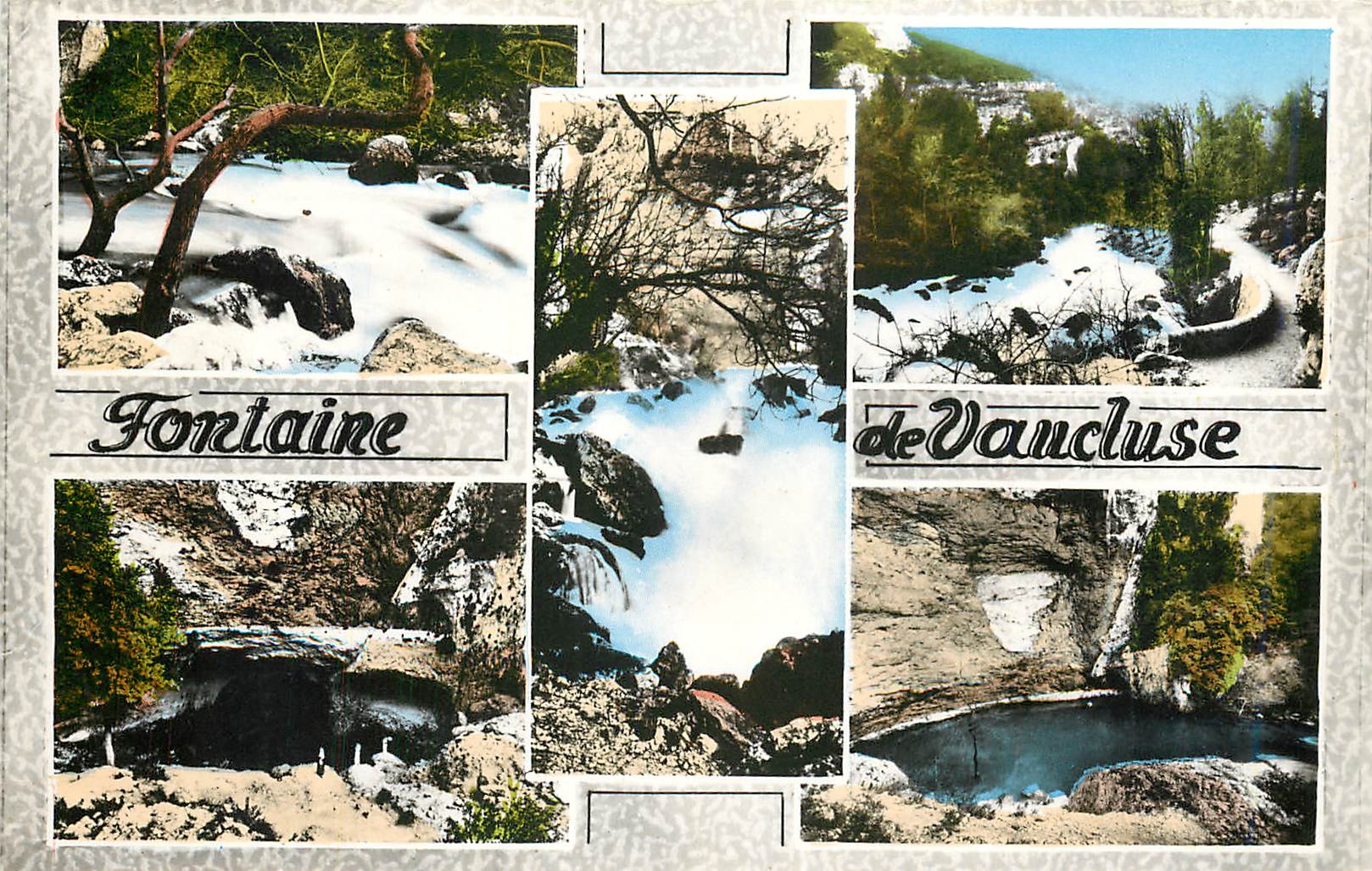 CPM Fontaine de Vaucluse Vaucluse Le Tourrent de la Sorgue Le Gouffre 