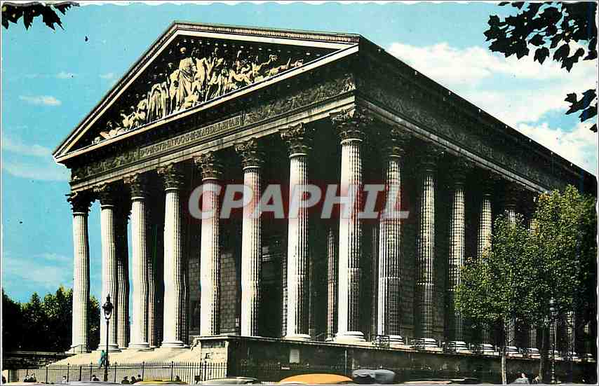 CPM Paris L'Eglise de la Madeleine 