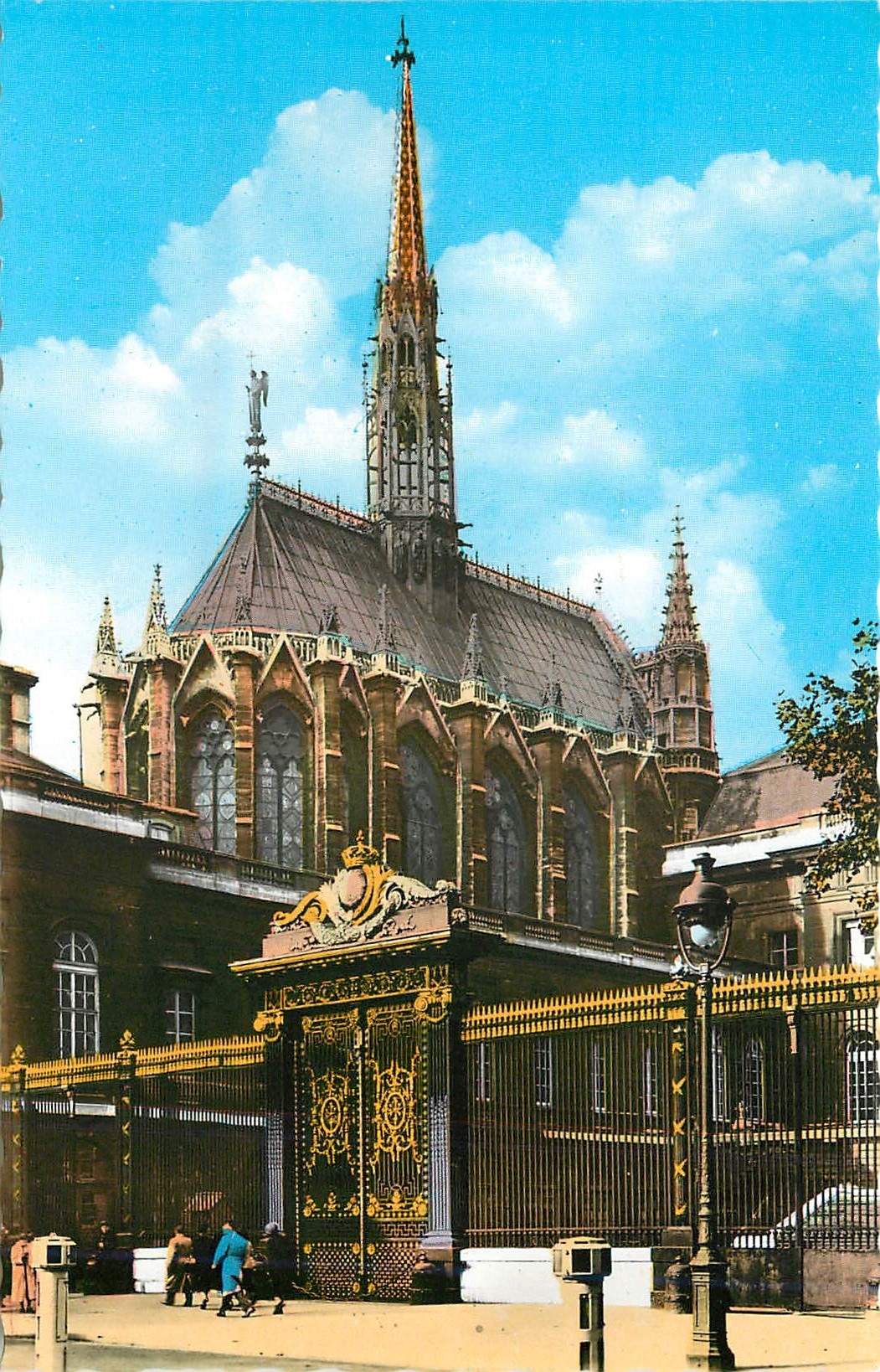 CPM Paris Palais de Justice et Ste Chapelle 
