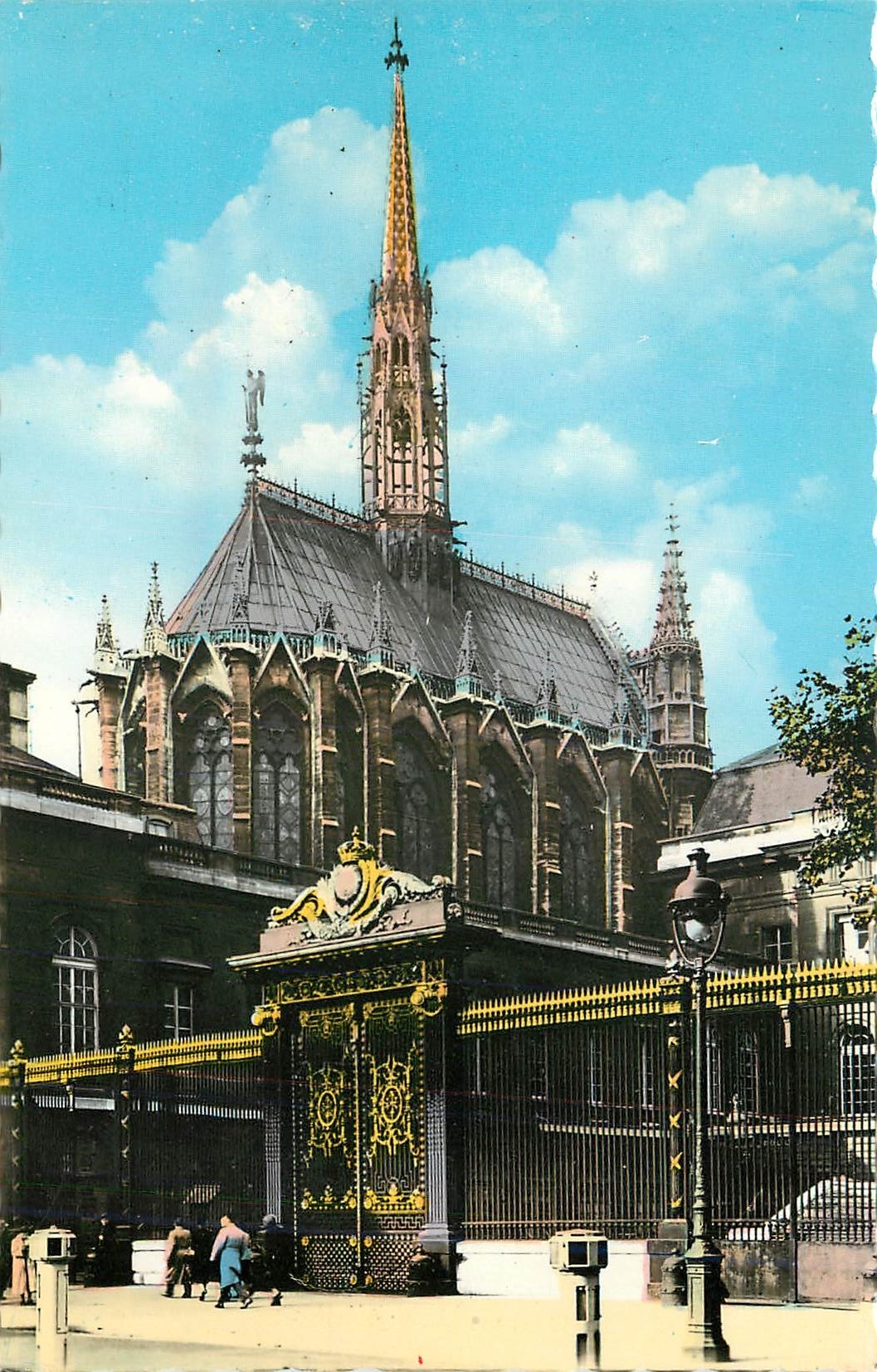 CPM Paris Palais de Justice et Ste Chapelle 