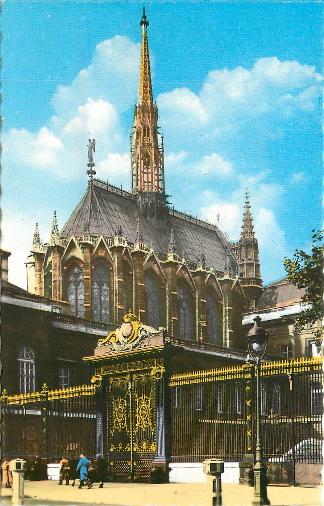 CPM Paris Palais de Justice et Ste Chapelle 