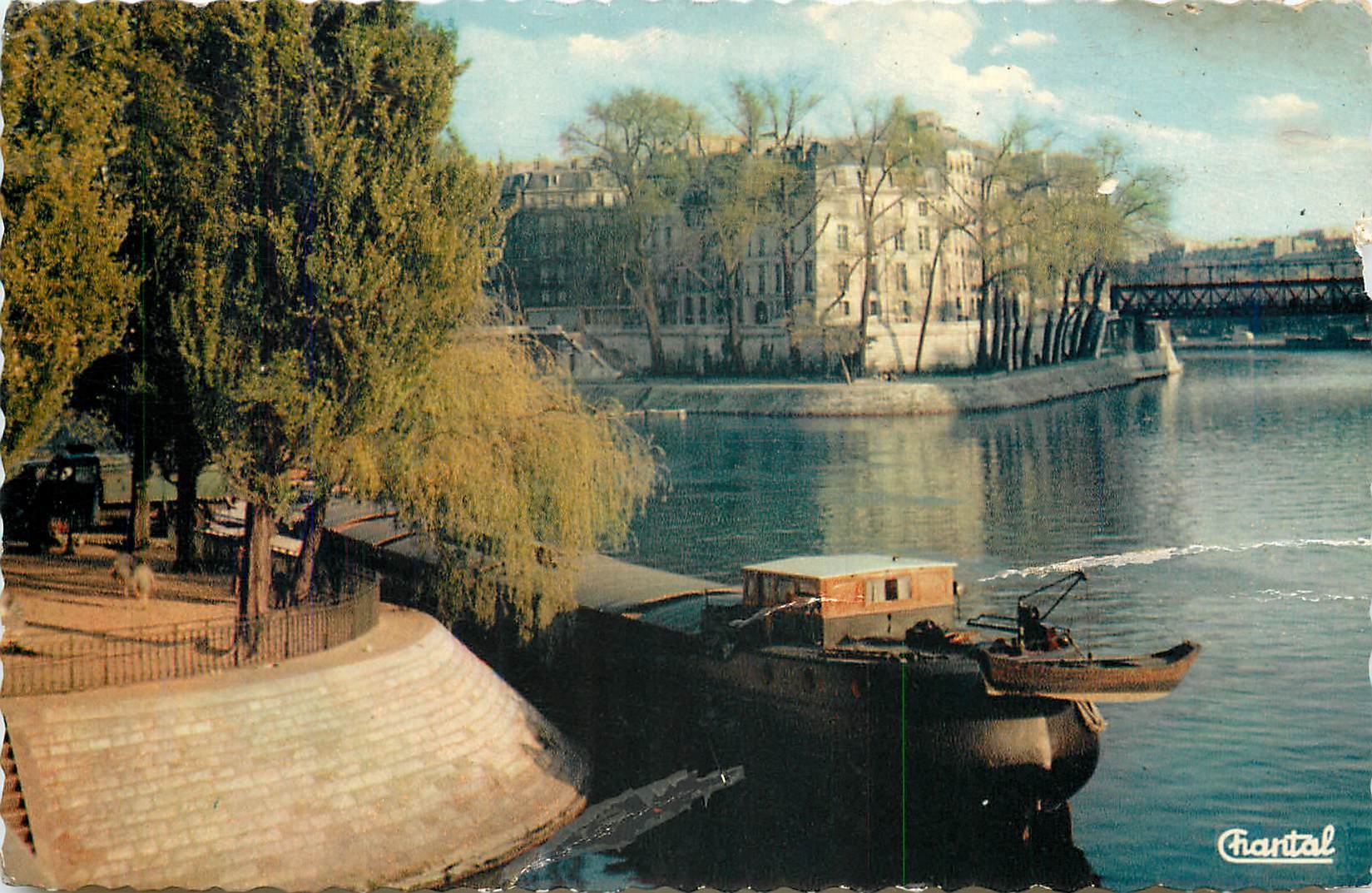 CPM Paris Pointe de l'Ile Saint Louis 