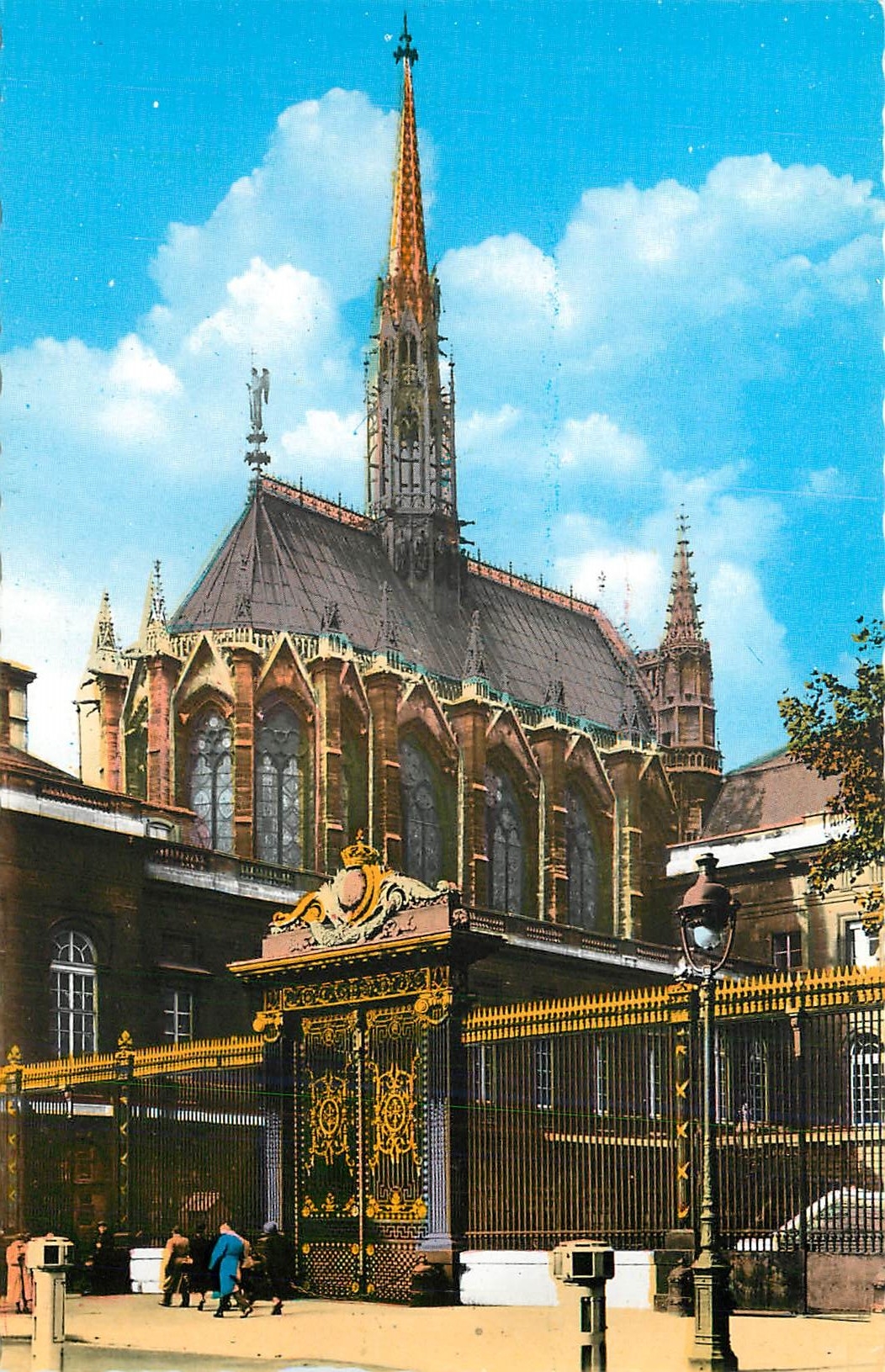 CPM Paris Palais de Justice et Ste Chapelle 