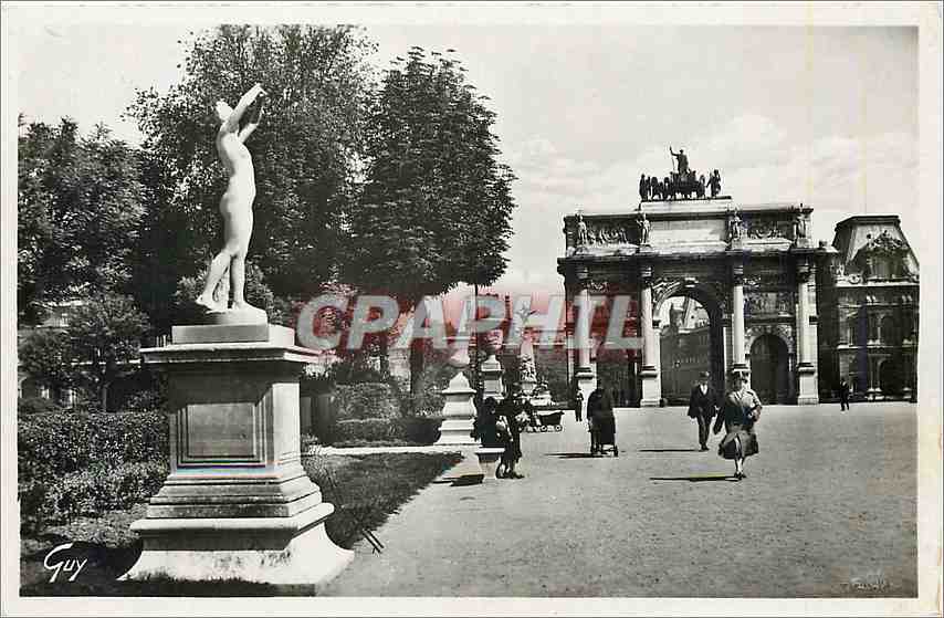 CPM Paris Arc du Carrousel 