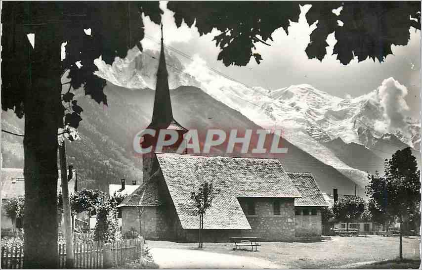 CPM C'est dans le decor grandiose de la Savoie qu'on s'approche plus pres Dieu 