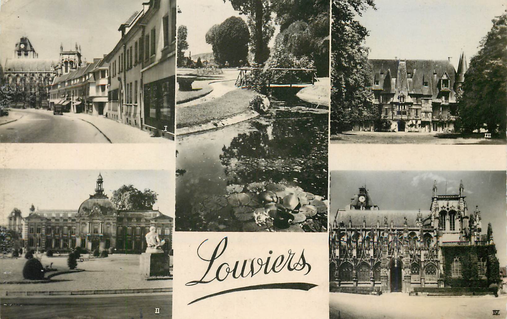 Louviers — vue panoramique — Éd. « La Cigogne »