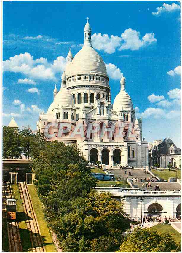 CPM Paris La Basilique du Sacre Coeur 