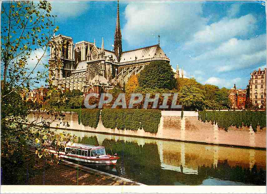 CPM Paris Notre Dame et la Seine 