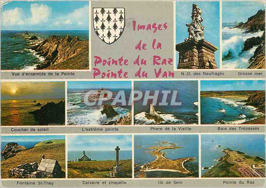 CPM Image de la Pointe du Raz Pointe du Van 