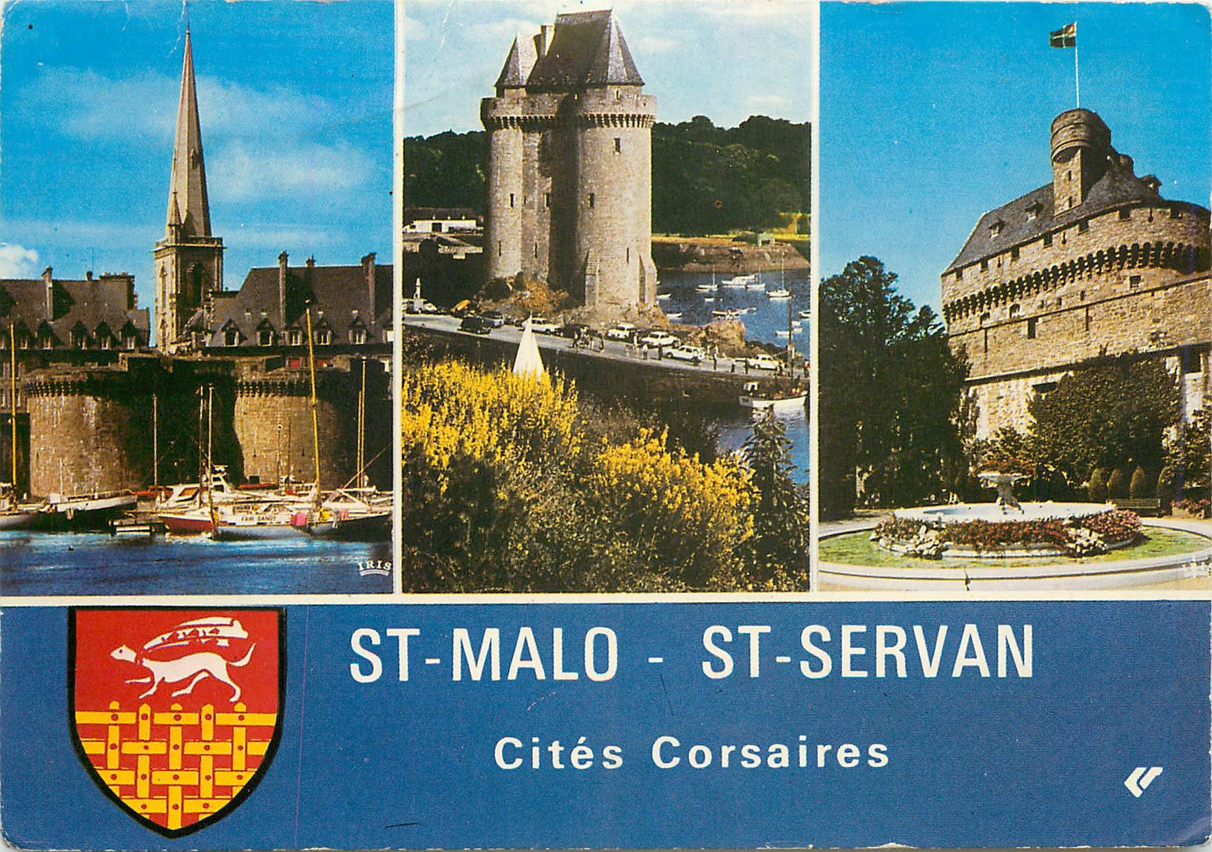CPM Saint Malo Ille et Vilaine La Grande Porte La Tour Solidor Le donjon 