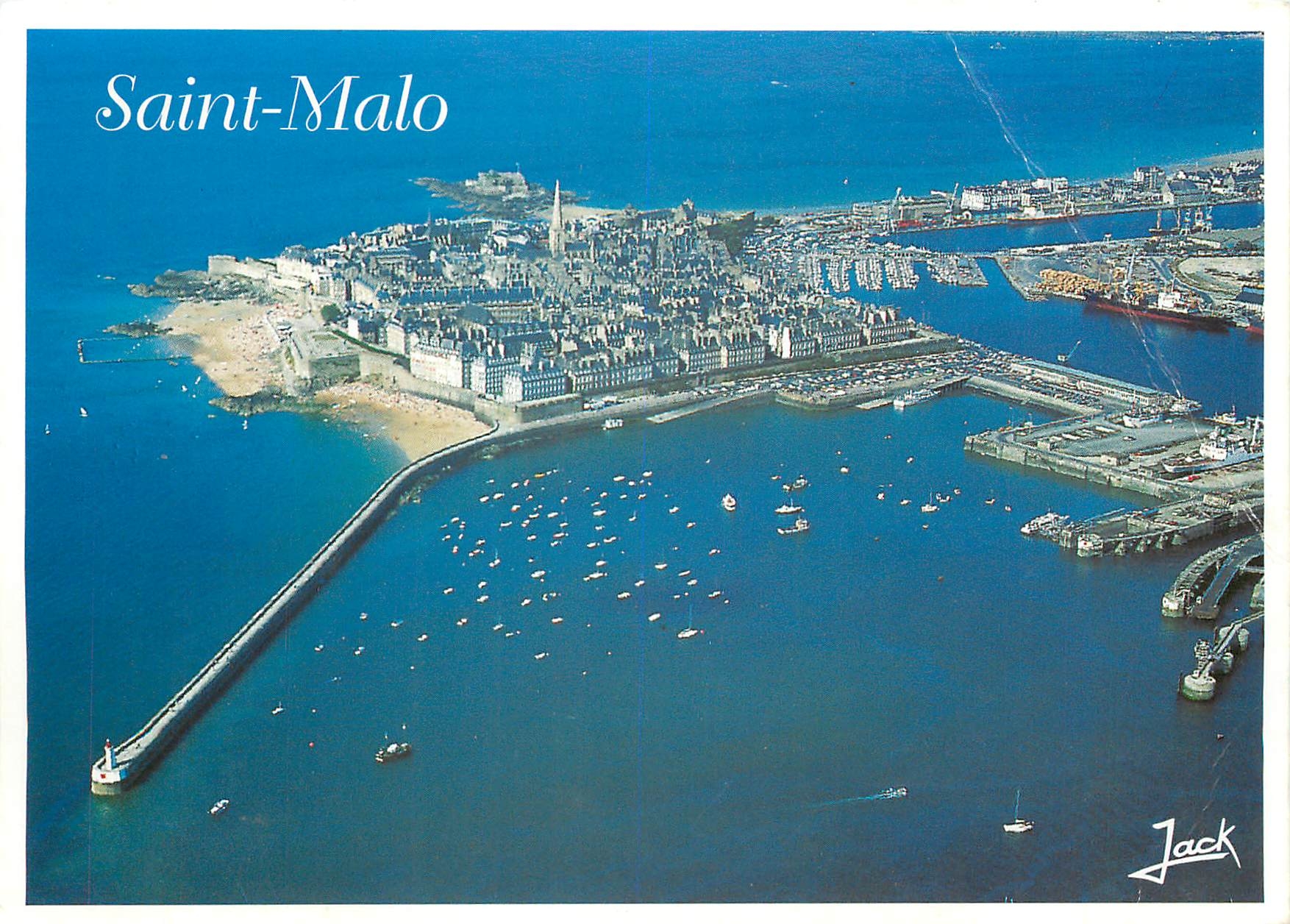 CPM Saint Malo Cite Corsaire Ille et Vilaine La ville intra muros 