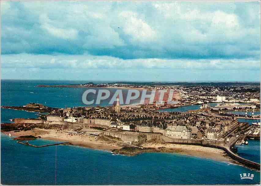 CPM St Malo en l'isle Cite Corsaire Vue generale 
