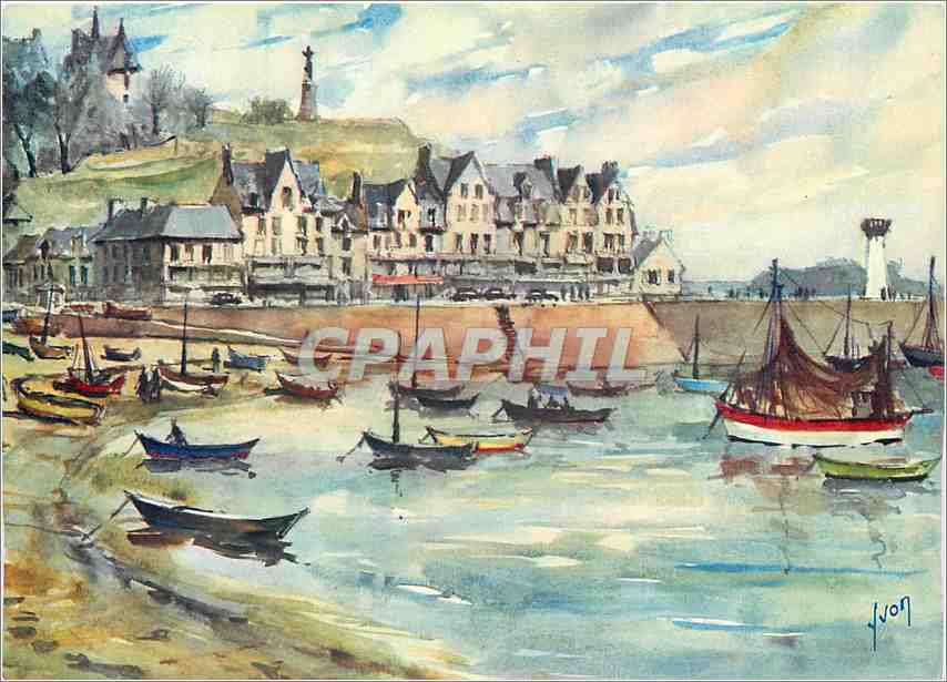 Cancal (Ille-et-Vilaine) — Un coin du joli Port de Cancal — Éditions d'Art YVON