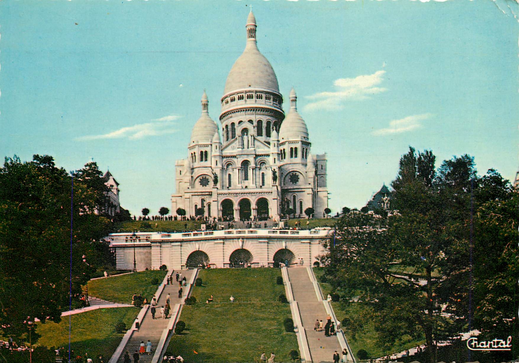 CPM Paris Basilique du Sacre Coeur 