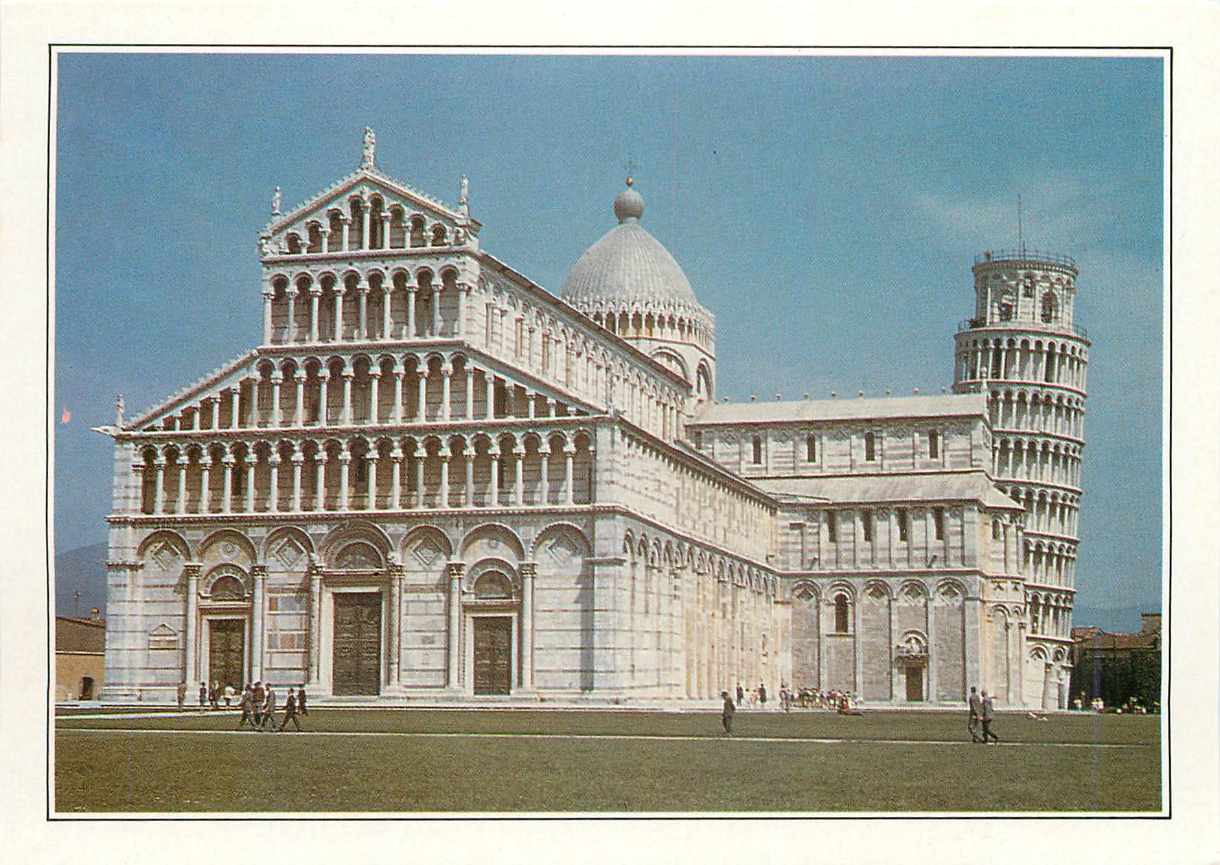 CPM Italia Pise Le Duomo et la tour penchee 