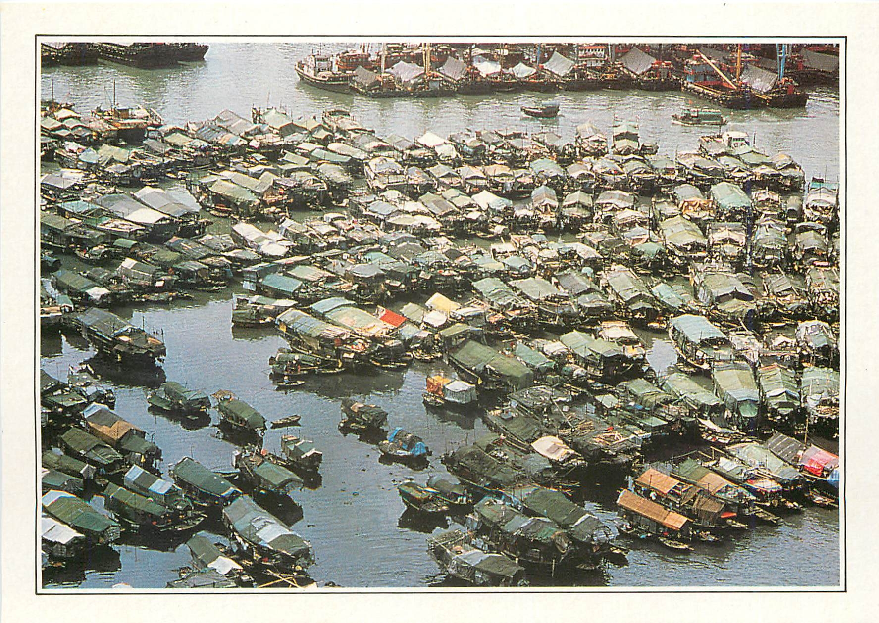 CPM Hongkong L'abri anti typhoons de Yaumati 