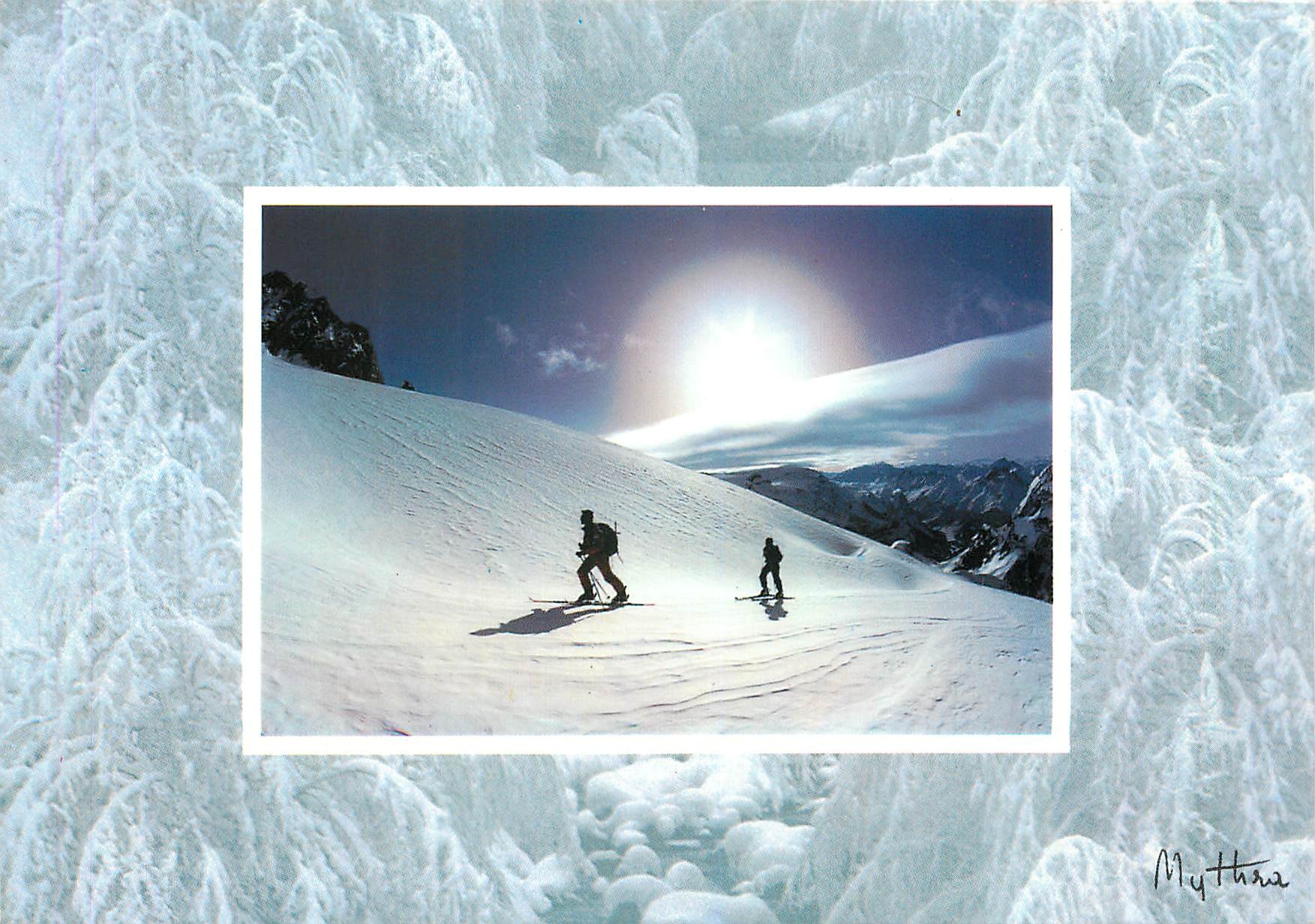 CPM L'hiver en montagne 