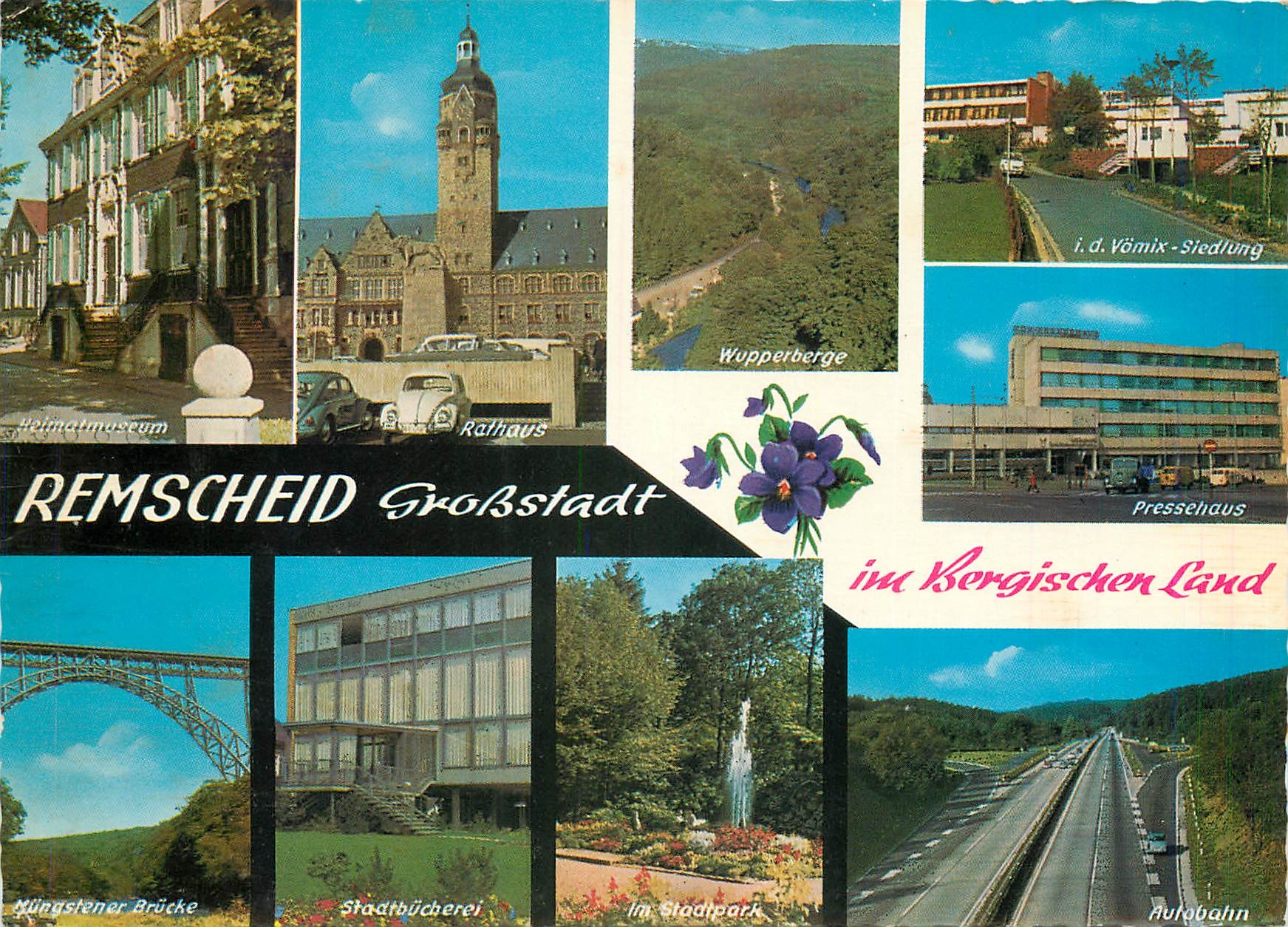 CPM Remscheid Grusstadt im Bergischen Land 