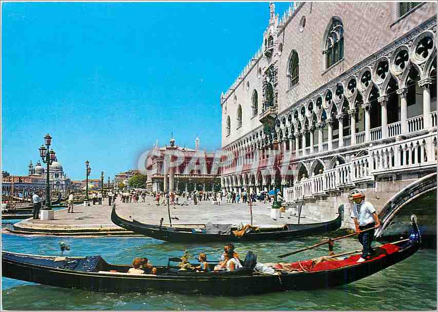 CPM Venezia Palais des Doges et Rive des Schiavoni 