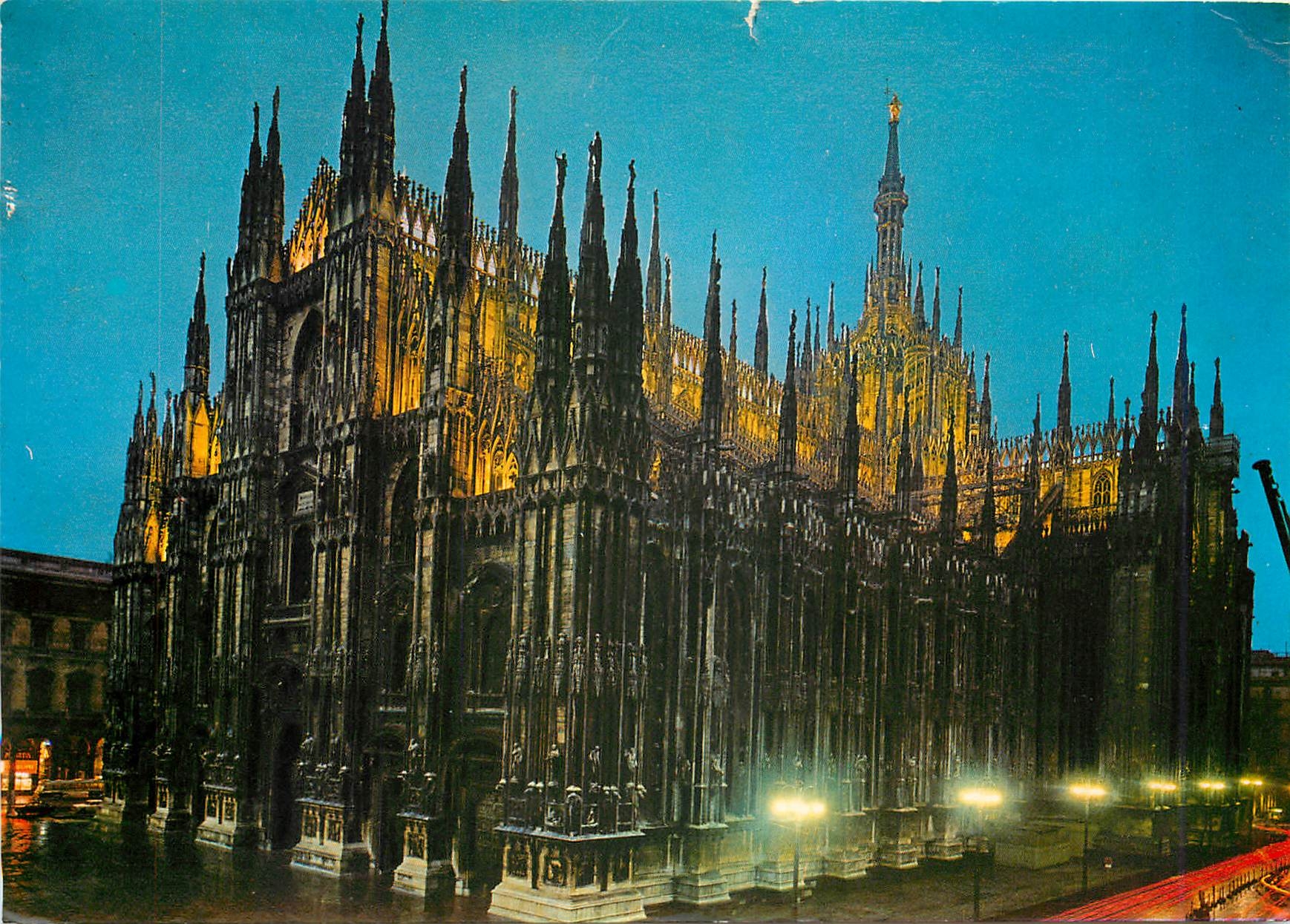 CPM Milano La cathedrale nocturne 