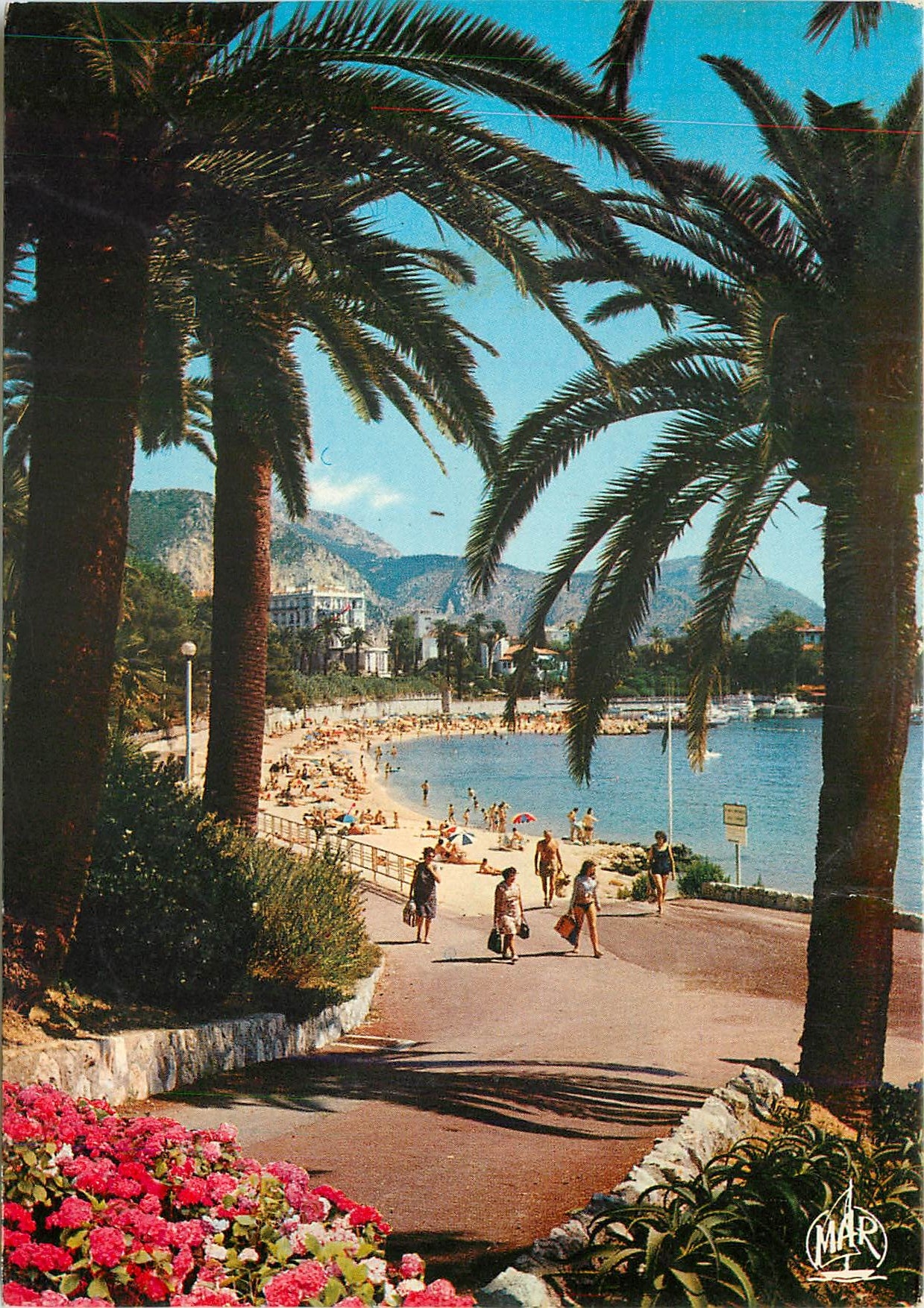CPM La Cote d'Azur Beaulieu sur Mer La Baie des Fourmis 