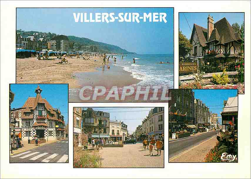 CPM Villers sur mer Calvados 